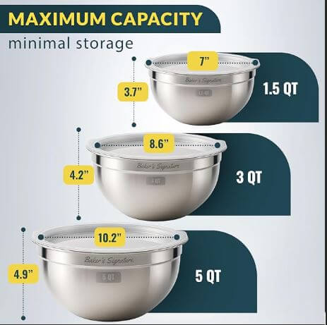 Stainless Steel Mixing Bowls